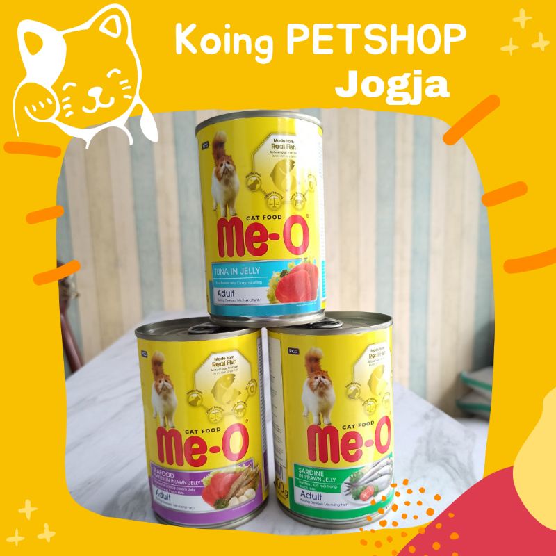 MEO CAN KALENG MAKANAN KUCING WETFOOD 400gr