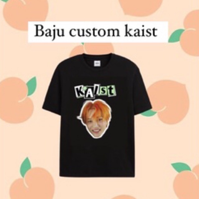 Kaos custom Kaist Team//baju kai//kaos kai exo