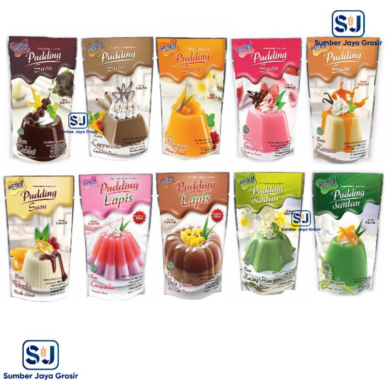 

PUDDING INSTAN NUTRIJELL ANEKA RASA (INSTANT PUDDING)