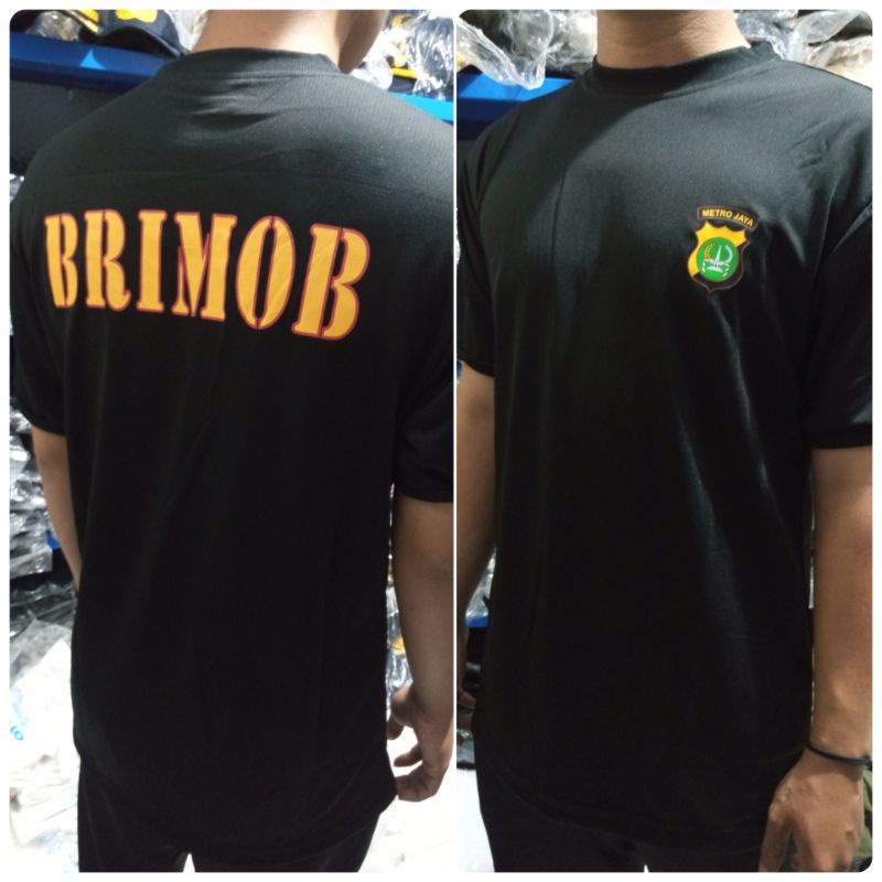 Kaos brimob asli original jatah polri