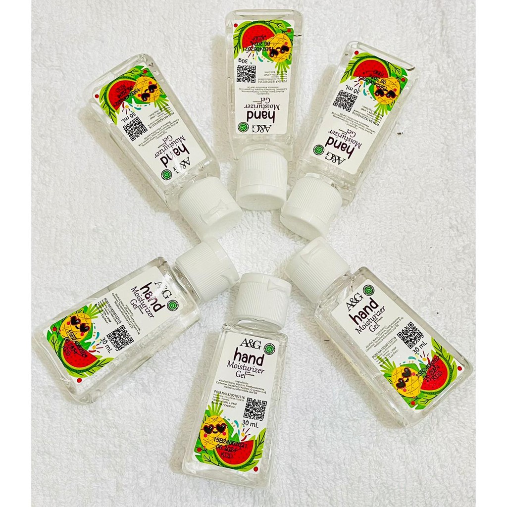 RC Hand sanitizer A&amp;G 30ml moisturizer Gel antiseptik 70% alkohol Hand Sanitizer Travell pack