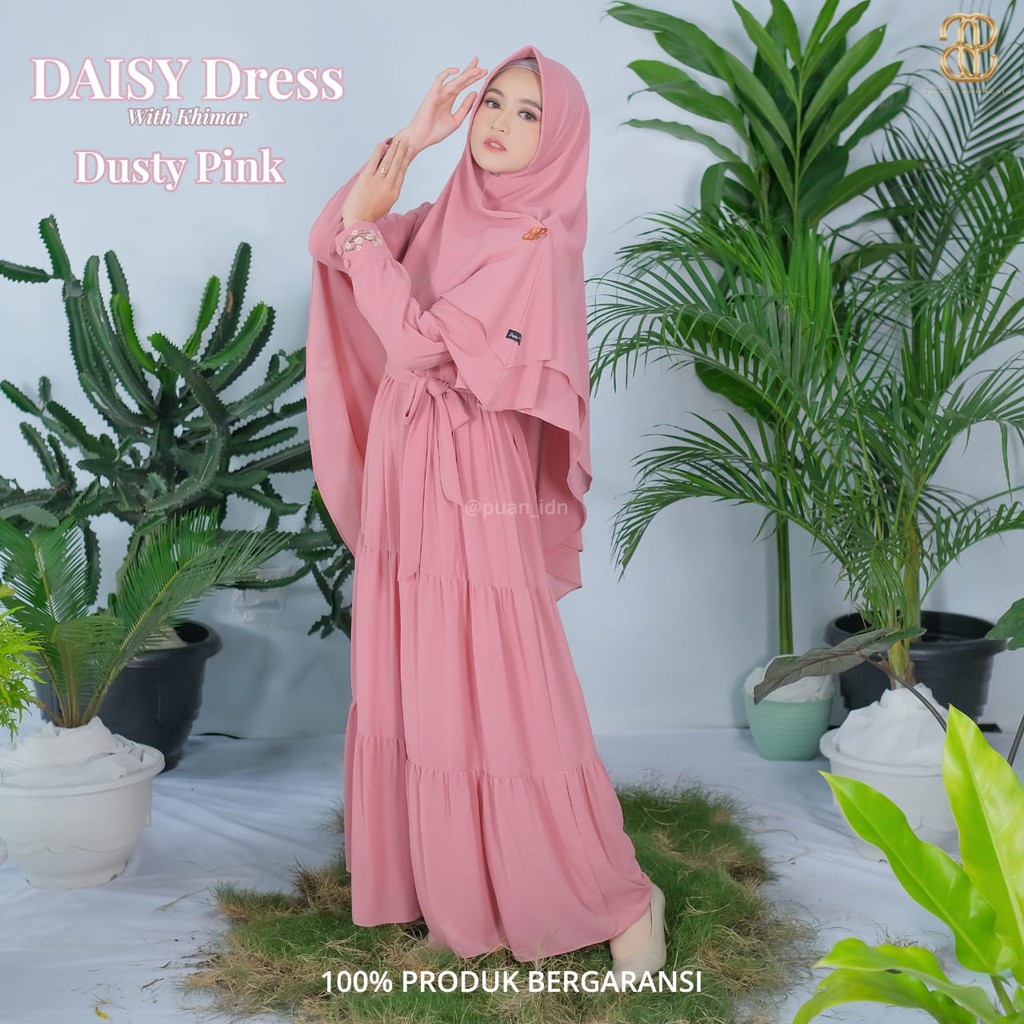 Daisy Dress Gamis Remaja By Puan branded