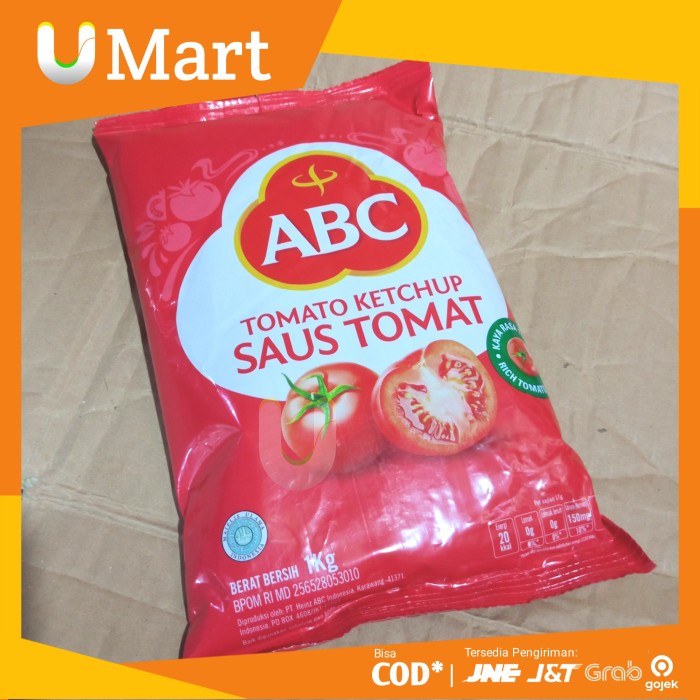 

U Mart - ABC Saus Tomat 1kg Saos Refill