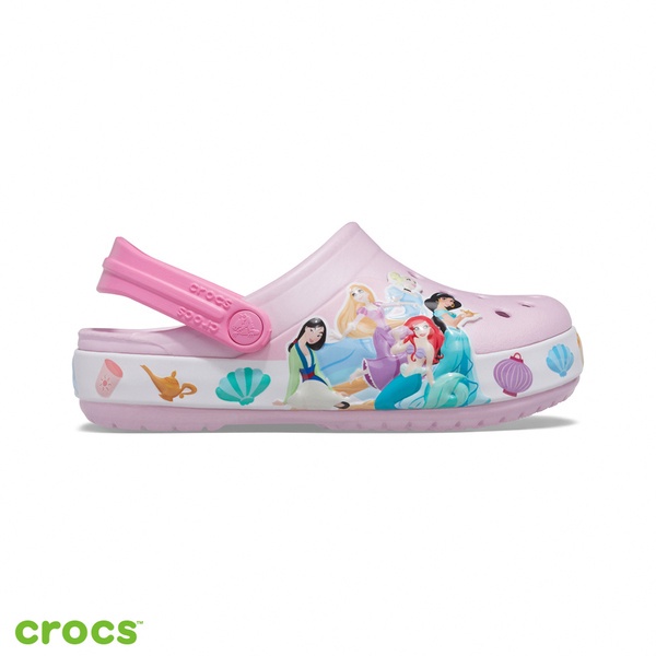 CROCS PRINCESS NEW / FUN LAB / CROCS KIDS / CROCS ANAK PEREMPUAN - PINK -207466-6GD