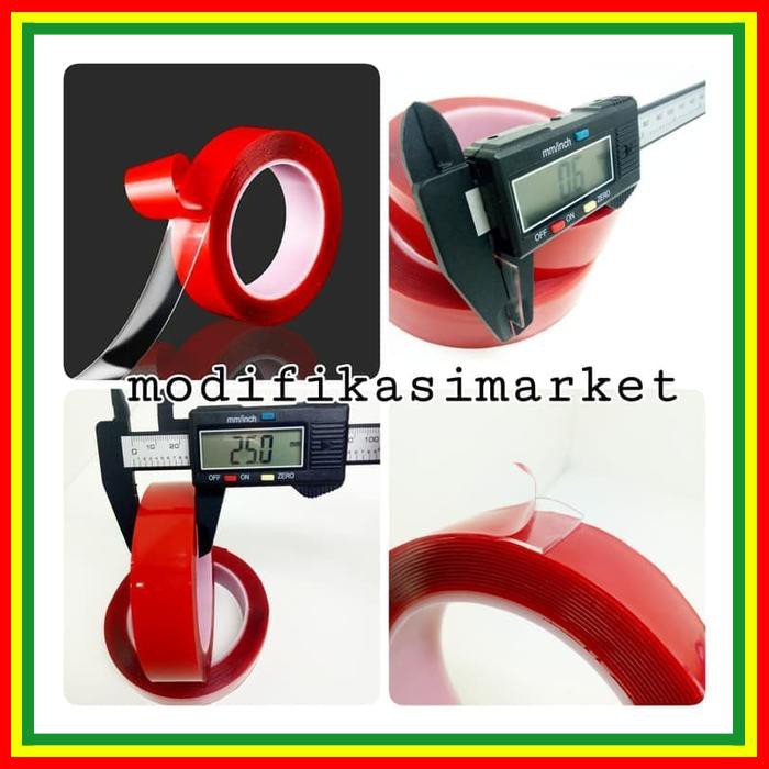 

PEREKAT 3M DOUBLE TAPE 3M CLEAR TRANSPARANT BENING 2.5CM PANJANG 4.5M