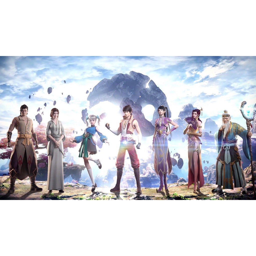 DVD-Wu Dong Qian Kun Martial Universe Season 1 Subtitle Indonesia Lengkap