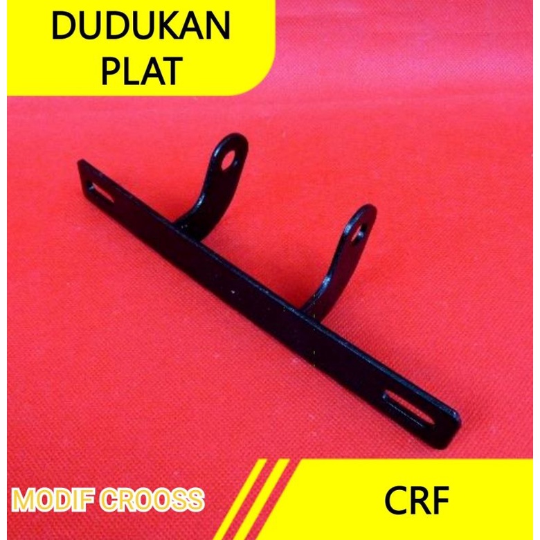 Dudukan plat  nomor crf 150 l 2018 dudukan plat nomor crf 150l 2018 plat besi buat dudukan plat nomo