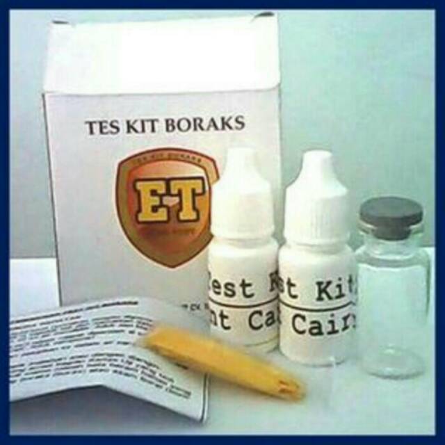 Alat Uji / Test kit Boraks Tipe 1 Paling Populer Di Indonesia