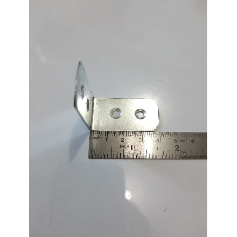 Siku Ambalan L Oval 4cm × 2cm BESI Bracket Penyangga Siku rak - SEDANG