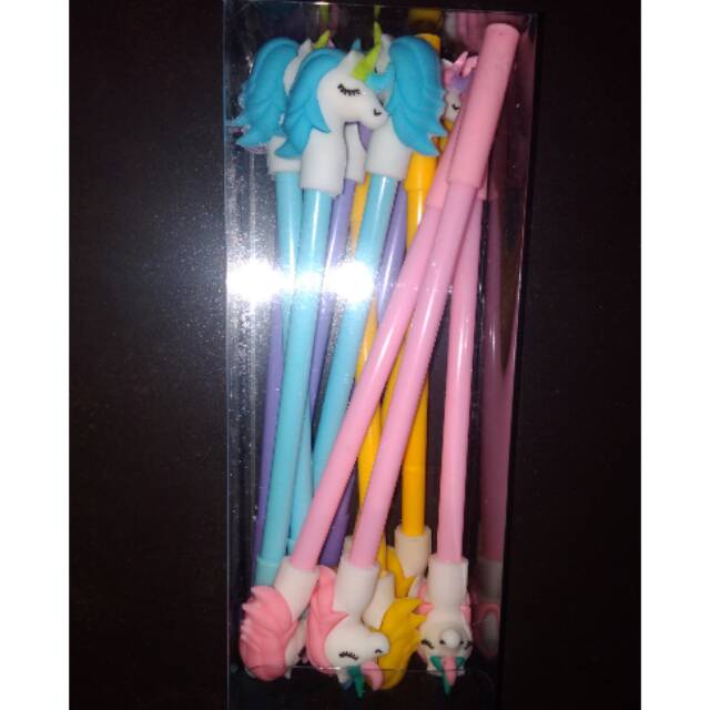

Pulpen Gel Kepala Unicorn