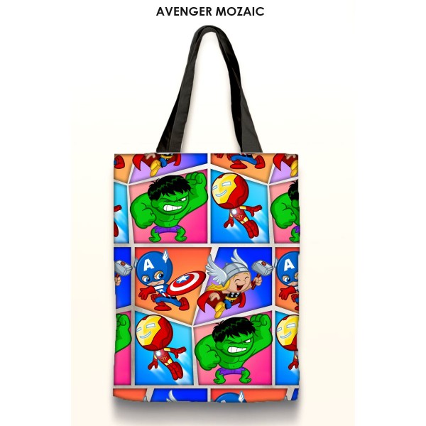 Tas Avenger Ironman Captain America (Serut / Tote Bag)