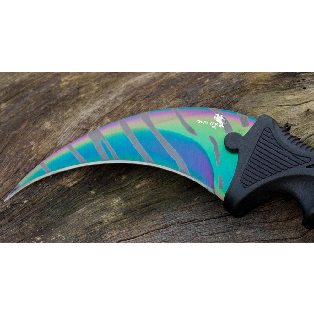 (MAINANKYU)  of KNIFEZER Vastar Pisau Karambit CS GO Collector Knife - H10