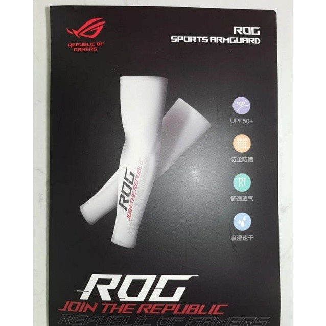 Sports Arm Guard Pelindung Lengan Kompresi ROG Original