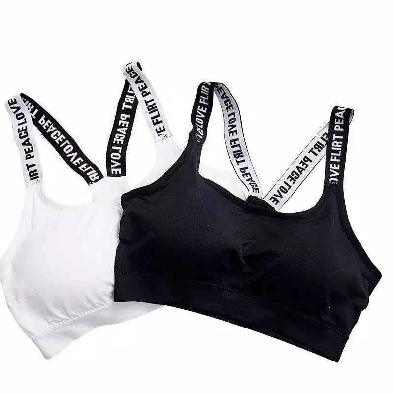 Sport Bra Push Up Gym Fitness Senam Zumba Jogging Yoga Pakaian