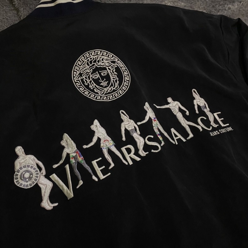 versace jeans couture roman bomber jacket