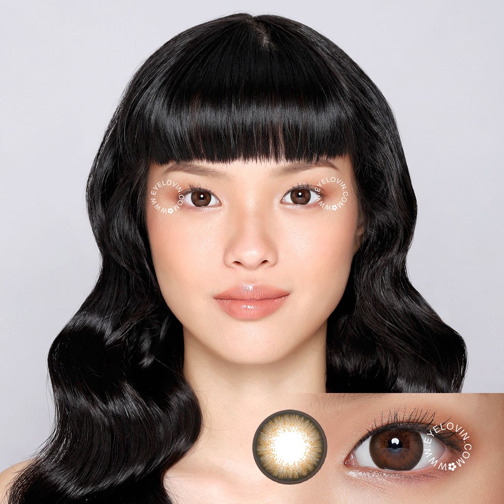 Eyelovin x Patricia Stephanie Softlens Neo Cosmo - Sage Xtra Brown N254