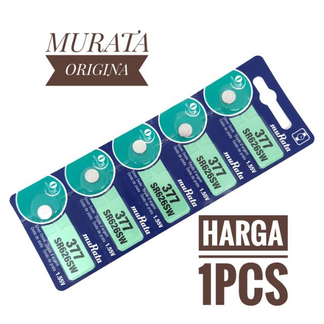 Batre jam tangan Original Murata 377 Sr626sw Berkualitas