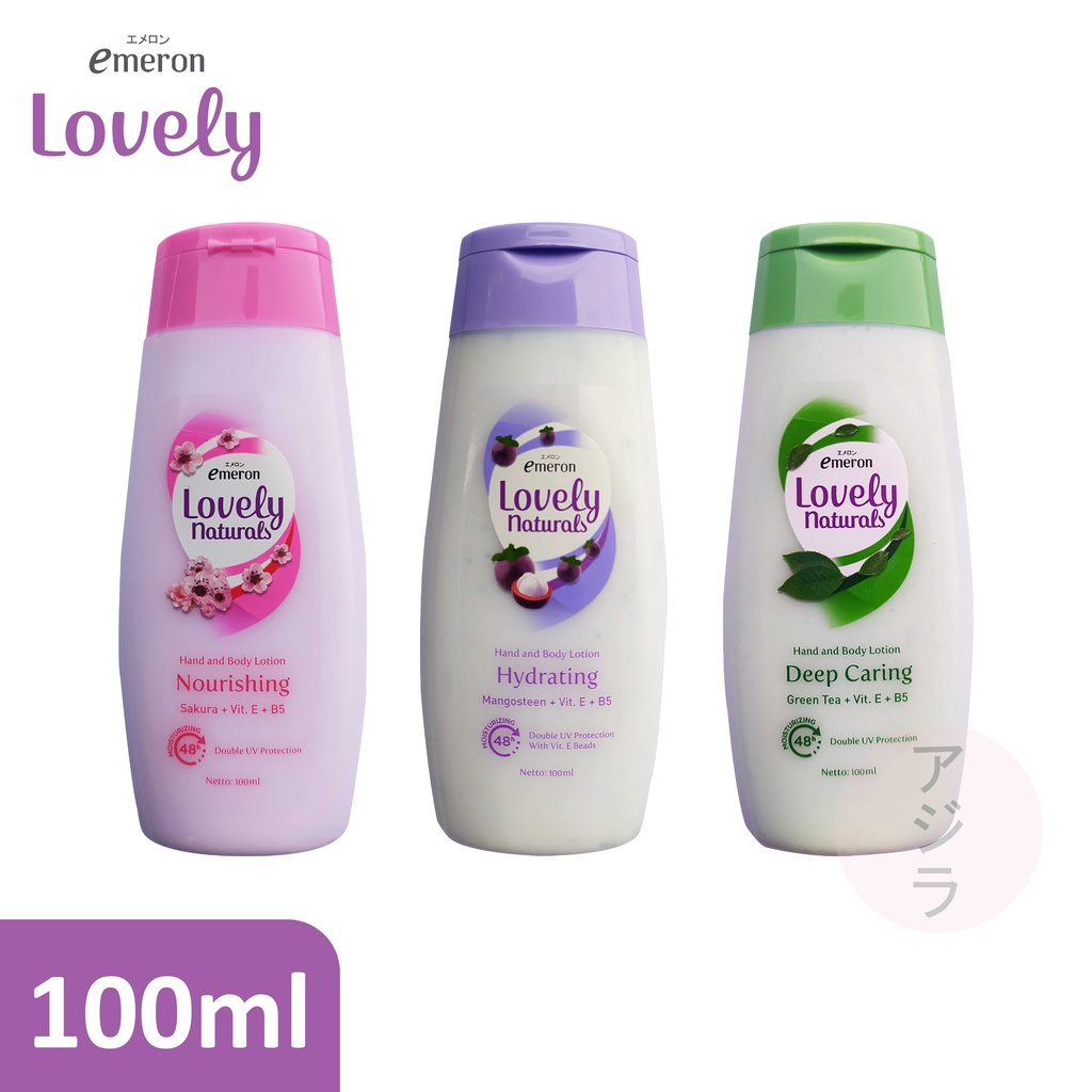 Emeron Lovely Naturals 100 ml | Hand Body Lotion Emeron Lovely 100 ml
