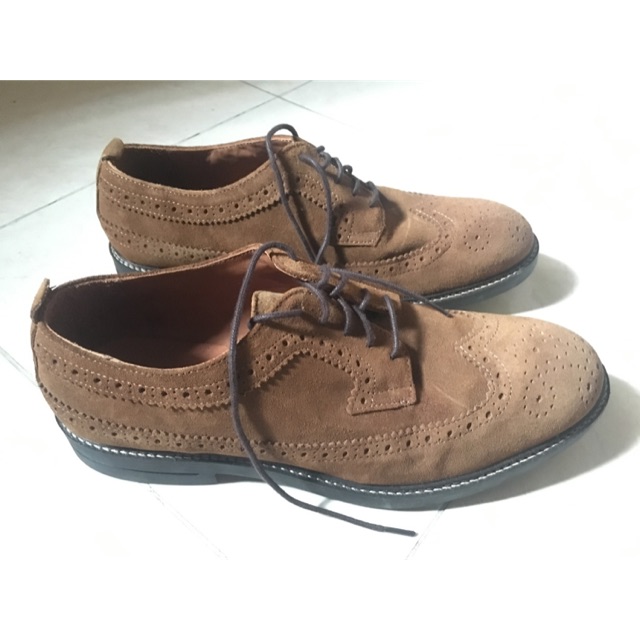 suede blucher shoes