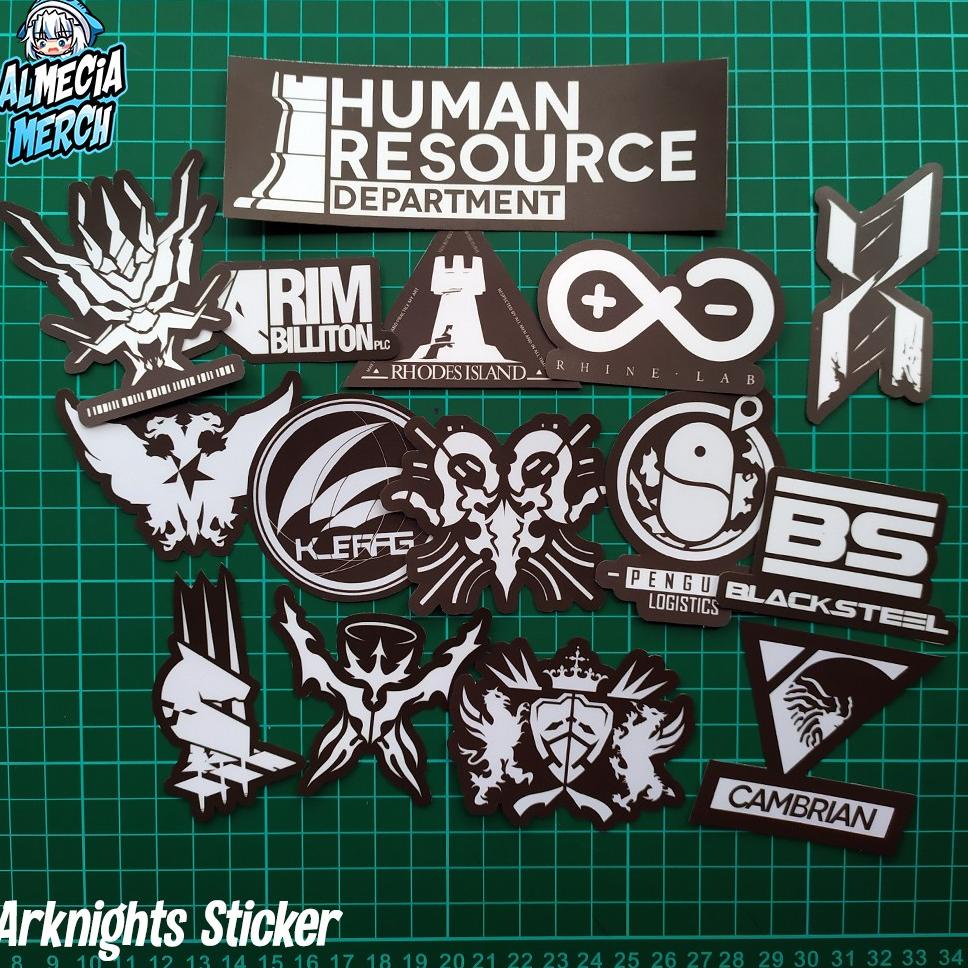 

(PROMO PDT44) Sticker Logo Arknights / Arknights Sticker Pack / Stiker Arknight ❅