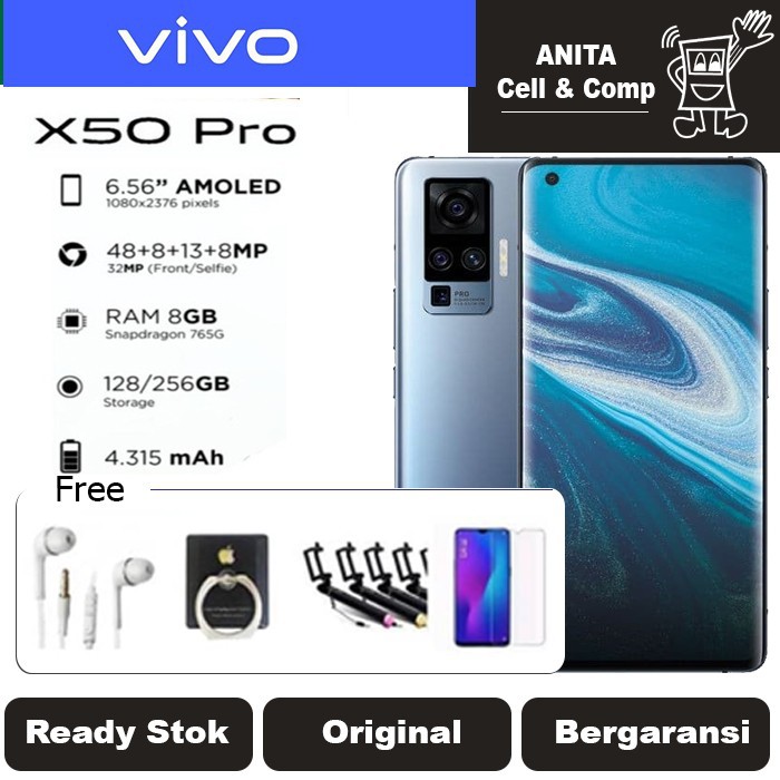 VIVO X50 PRO [8 256] RAM 8 GB MEMORY 256GB GARANSI RESMI INDONESIA