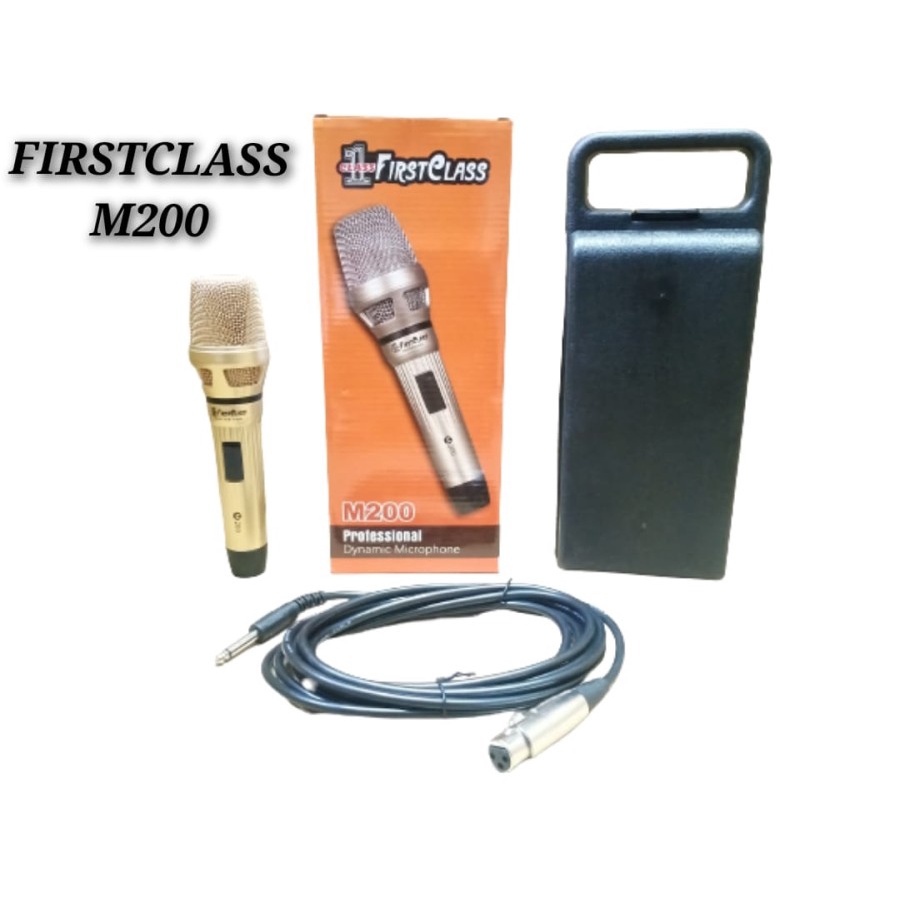 MIC KABEL FIRSTCLASS M200 MICROPHONE PROFESSIONAL