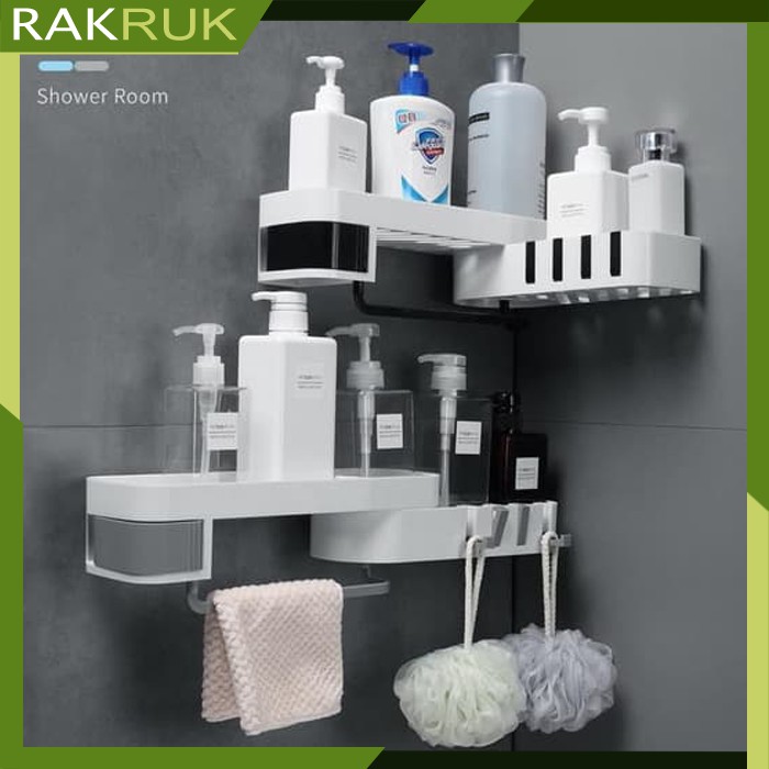 RAK KAMAR MANDI / RAK KAMAR MANDI TEMPEL  / RAK KAMAR MANDI GANTUNG / RAK KAMAR MANDI DINDING RAK076