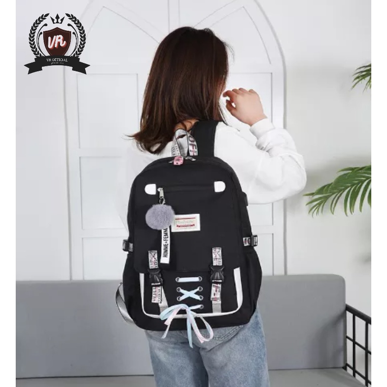 ALIKA BAG - Tas Ransel Wanita  ALL OFF Aulia School Backpack