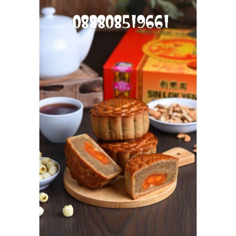 kue bulan sin lok yen Rasa tausa hitam Diskon 20%