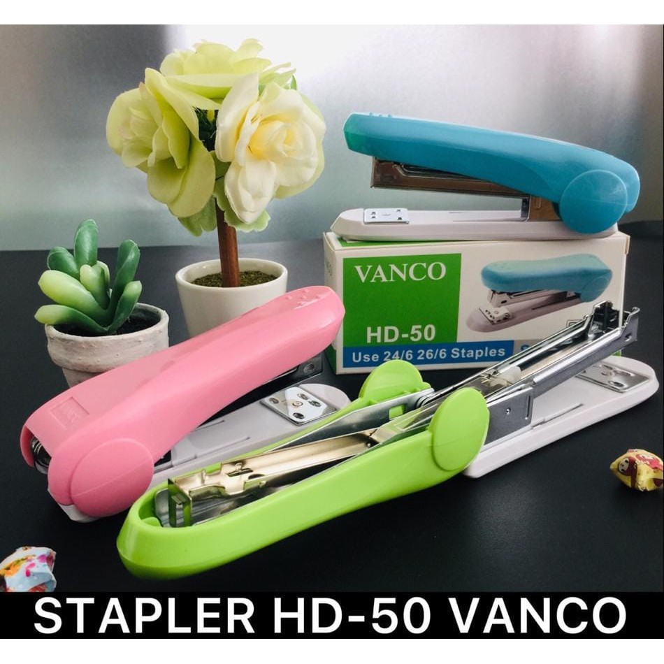 

VANCO STAPLER / STAPLES / HEKTER BESAR HD-50 ANEKA WARNA