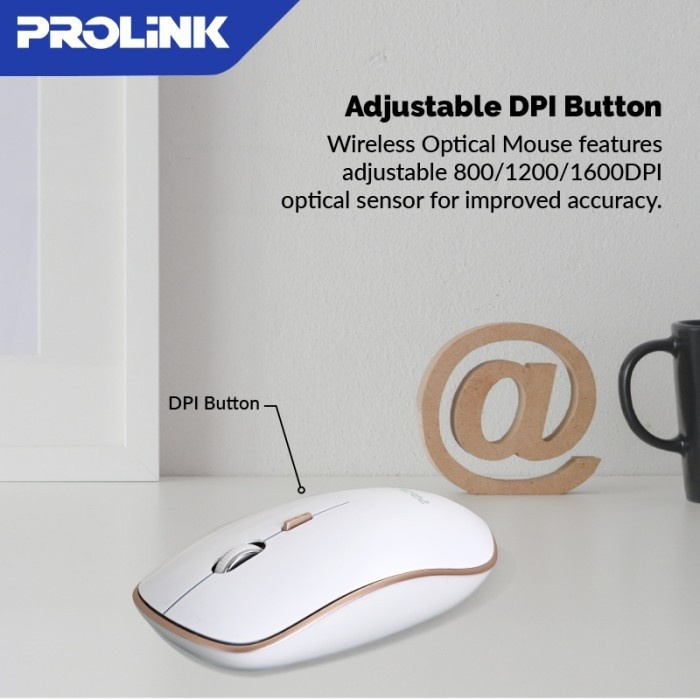 Mouse Wireless PMW6006 2.4GHz Mouse with DPI Selection