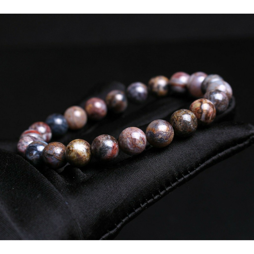 Gelang 8.6 -10mm Natural Pietersite Namibia South Africa Grade AAA