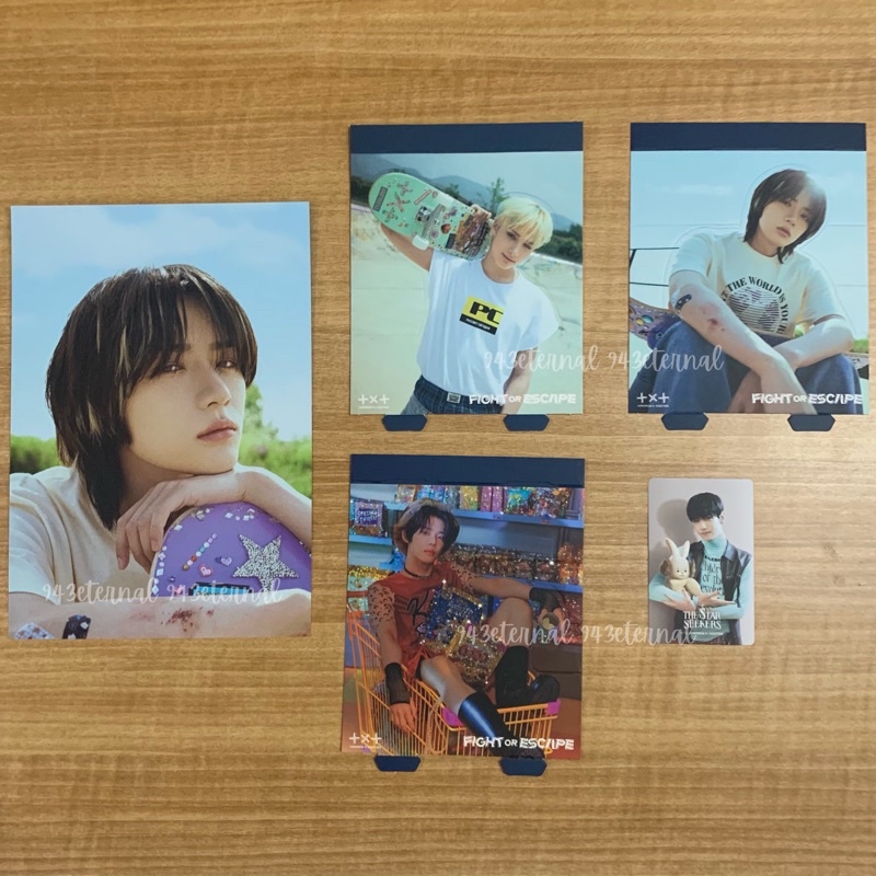PC BEOMGYU SOOBIN HUENING KAI YEONJUN TXT OFFICIAL OS AR CARD CUT OUT BOARD FIGHT OR ESCAPE TCCFOE H