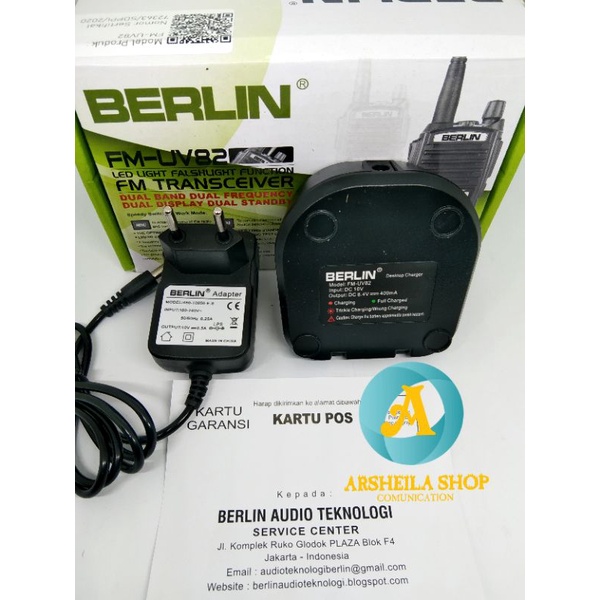 charger cas ht Berlin uv 82 origianal murah