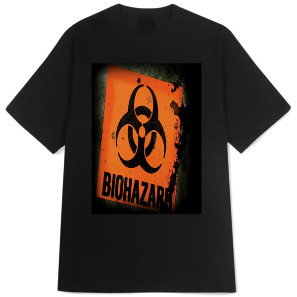 Kaos Biohazard Band T-SHIRT Casual New Tshirt Bahan Katun