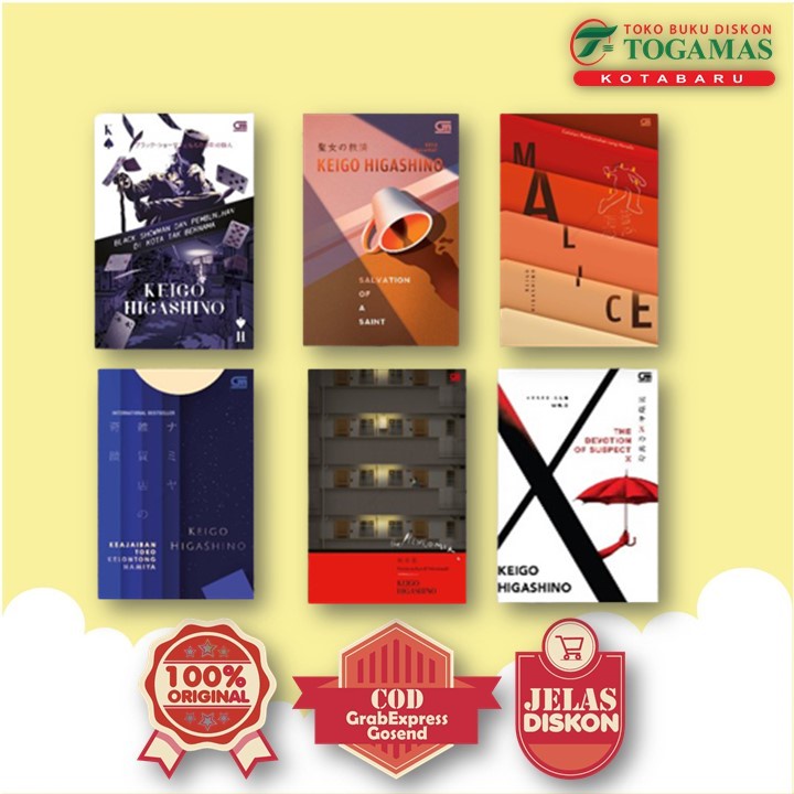KEAJAIBAN TOKO KELONTONG NAMIYA / MALICE / THE DEVOTION OF SUSPECT X / THE NEW COMER PEMBUNUHAN DI N