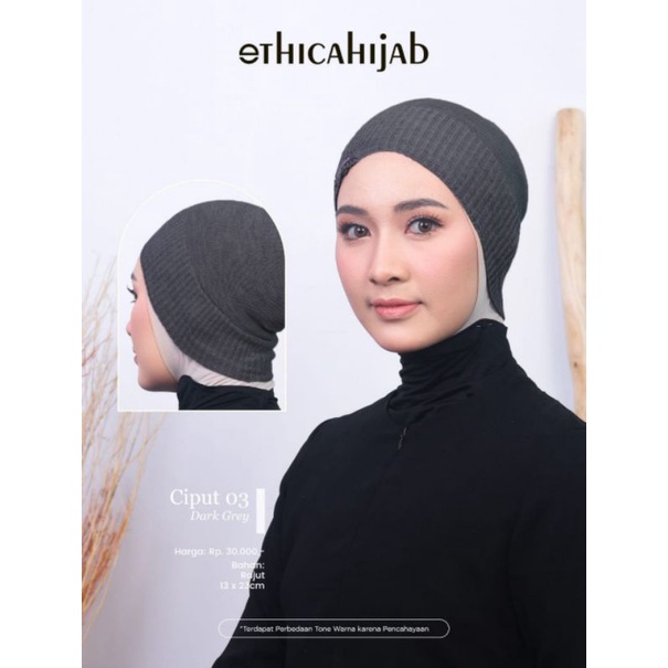 CIPUT RAJUT POLOS TWOTONE DUA WARNA II ETHICA