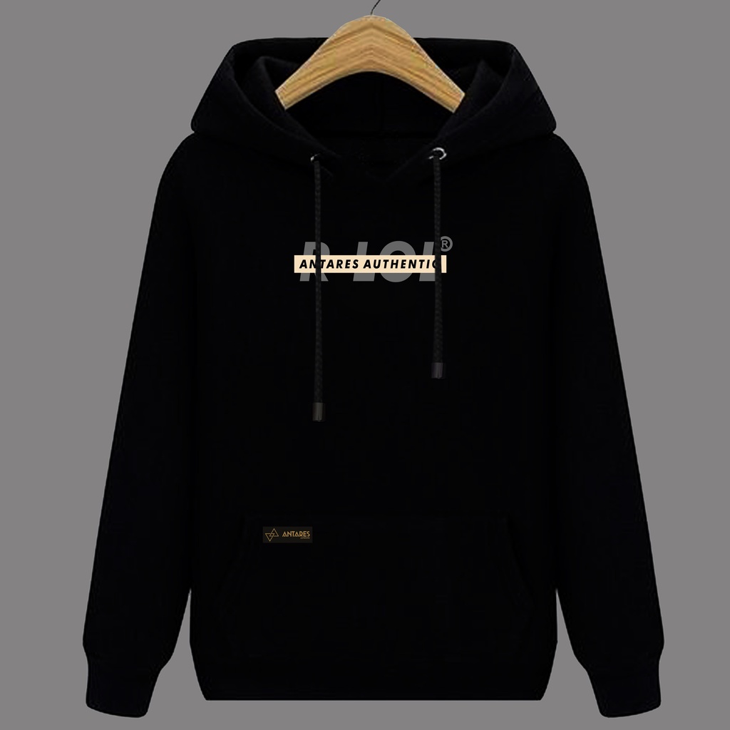 ANTARES HOODIE DISTRO ORIGINAL R-LOL BLACK