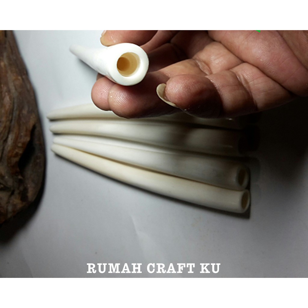 Pipa Rokok Terlaris Tulang Kerbau Bule Ngorak Size 13 Cm - READY STCOK