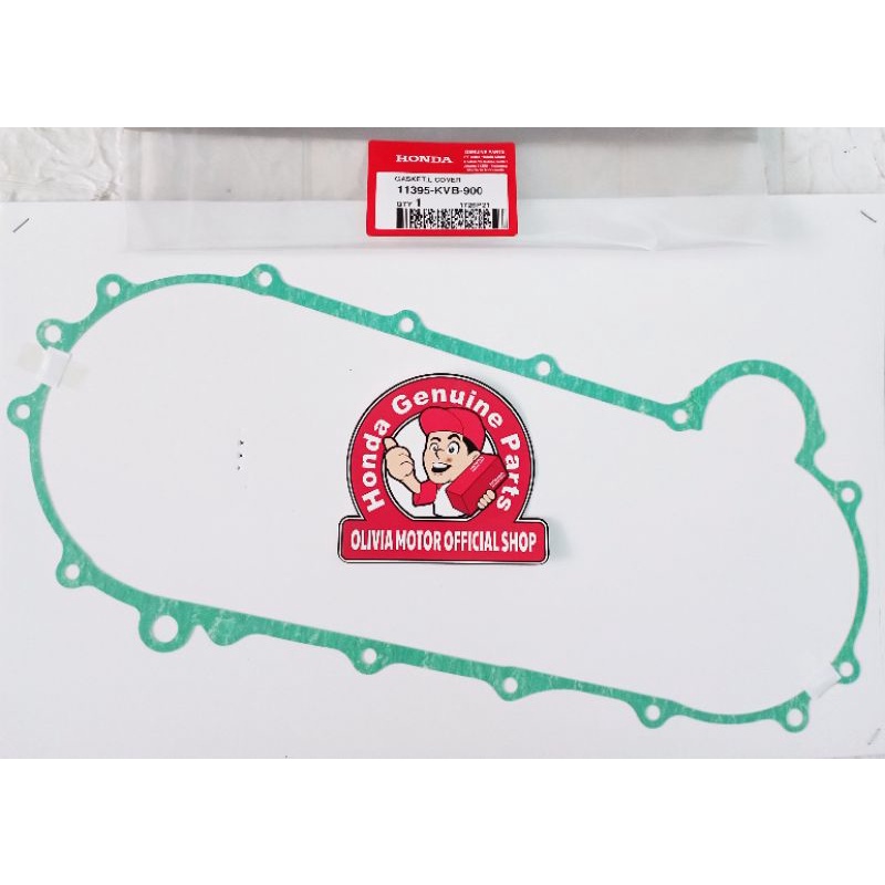 GASKET L COVER PAKING BAK CVT VARIO110 KARBU OLD & TEKNO 11395-KVB-900