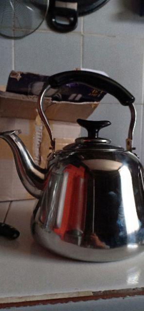 Teko Kopi Stainless / Ceret Kopi Anti Karat + Saringan Kopi Teh