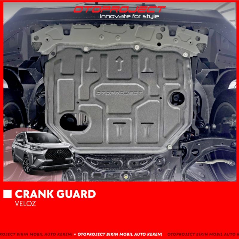 Crank Guard Penutup Mesin Bawah Avanza 2021Up, Veloz 2021Up