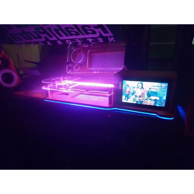 variasi mini bar dasbor mobil Futura dan L300 dobel Din 7inc