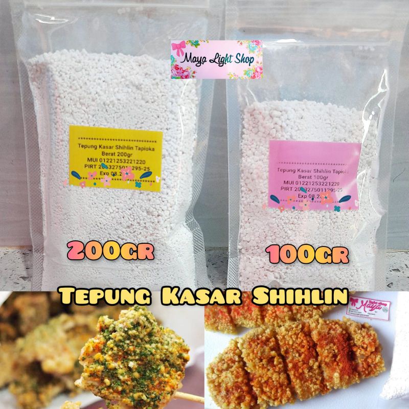 Tepung shihlin 200gr 50gr kasar premium crispy ayam chicken termurah halal snack taiwan tepung serbaguna chick