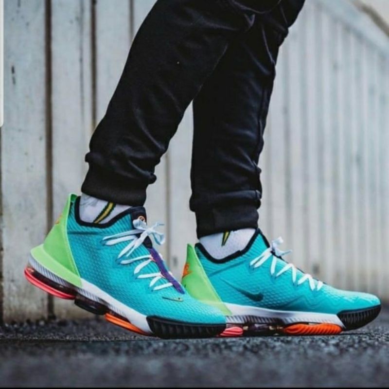 Sepatu Nike Lebron James 16 XVI 1 Thru 5 Multicolor Premium Original - BNIB