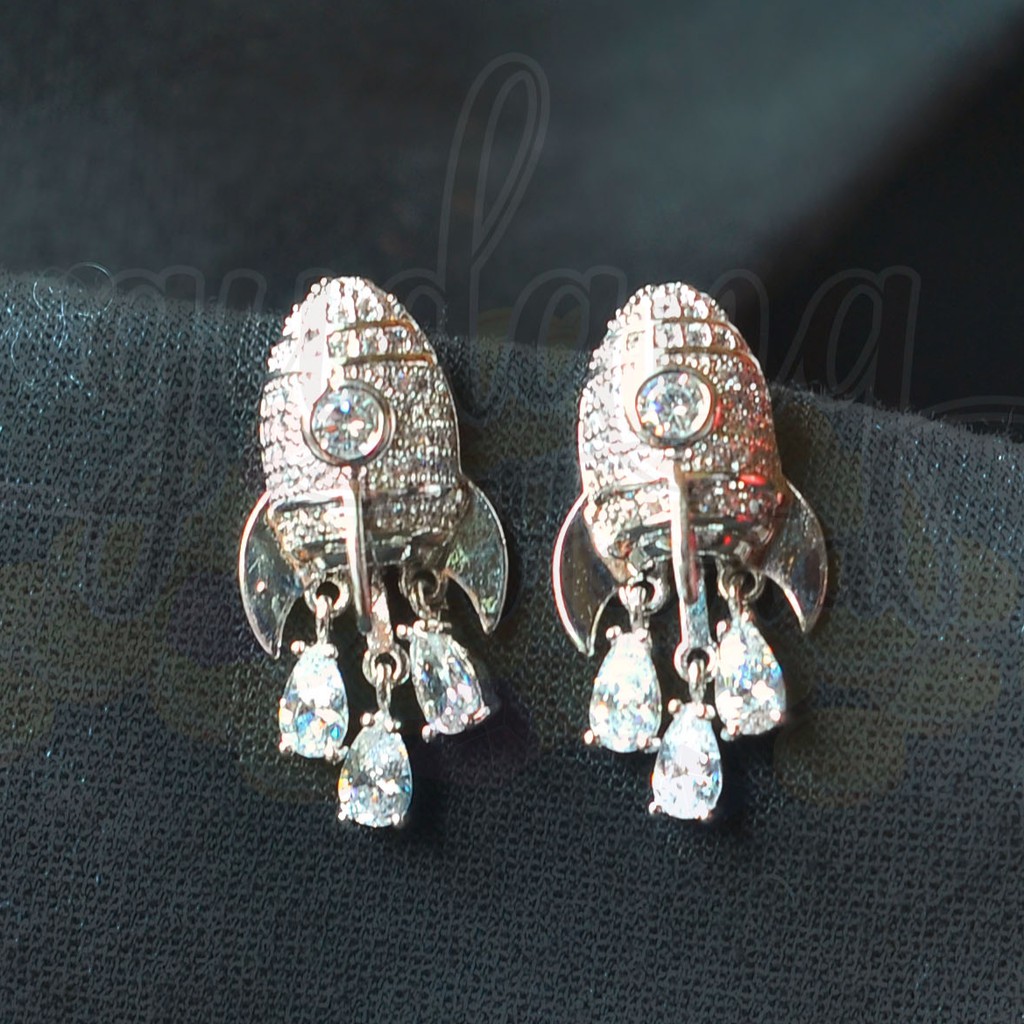 Anting Tusuk Wanita Rocket Roket GH 203204