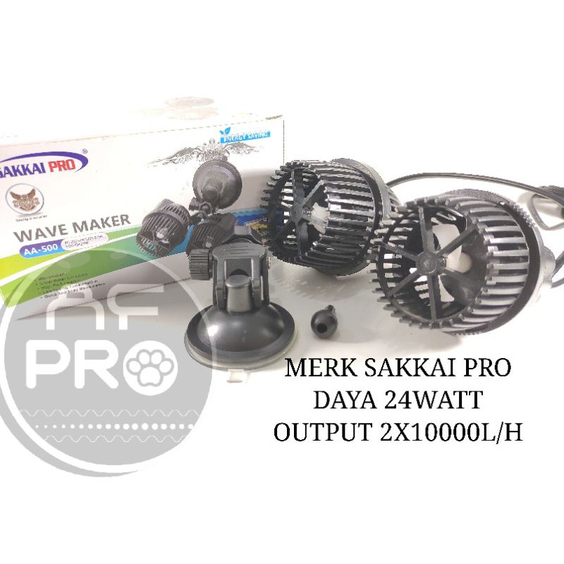 Mesin arus ombak aquarium SAKKAI PRO WAVE MAKER AA 500