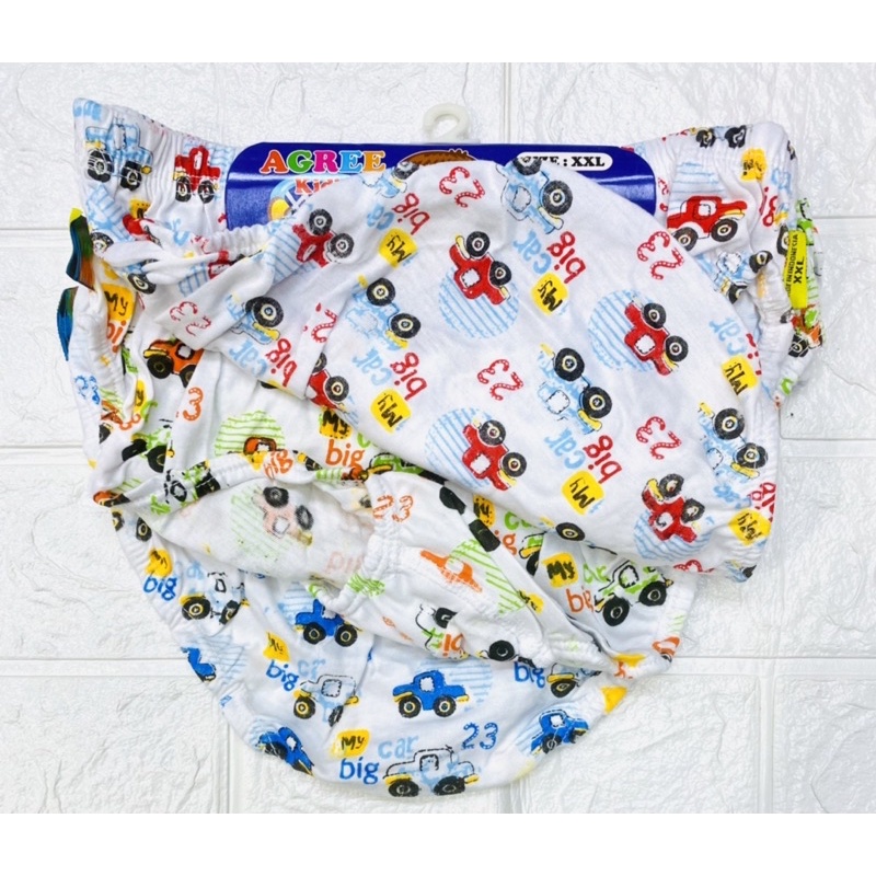 CD Anak | Celana Dalam Anak Cowok / Laki-Laki AGREE Kid’s Motif Mobil