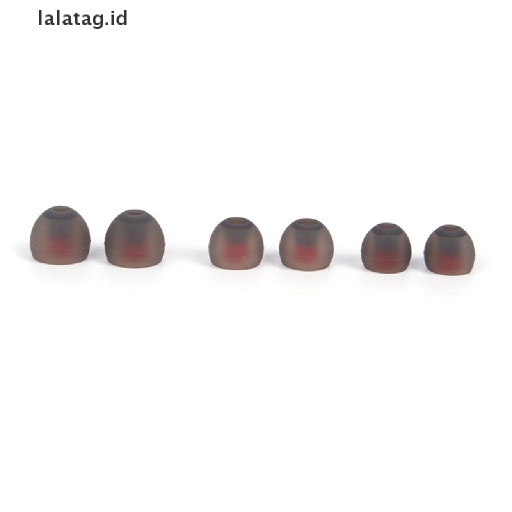 (lalatag) 12pcs / Set Pad / Bantalan Telinga Bahan Silikon Ukuran 4xl + 4xm + 4xs Untuk Earphone in-Ear