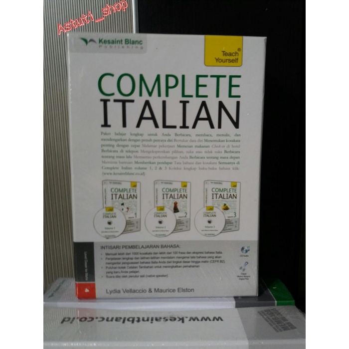 

✨COD✨ BUKU BAHASA ITALIA " PAKET COMPLETE ITALIAN